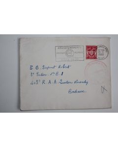 Enveloppe France FM cachet Le Vaguemestre 1960