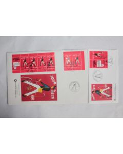 Enveloppes France FDC grand et petit format journée du timbre 1993 