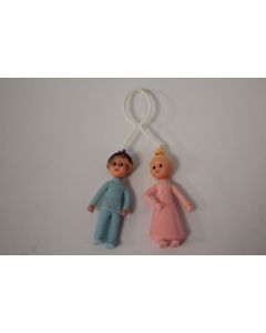 Figurines articulées Nicolas Pimprenelle Bonne nuit les petits