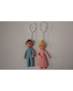 Figurines articulées Nicolas Pimprenelle Bonne nuit les petits