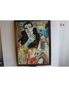 FISHER tableau peinture sur toile   Arlequin  