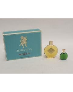 Flacon d'eau de Cologne JE REVIENS WORTH LALIQUE