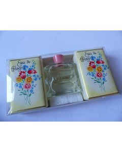 Flacon d'eau de cologne + savon