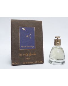 Flacon d'eau de toilette Pétale de Neige LES MILLE FEUILLES Paris