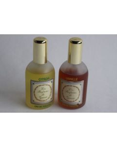 Flacons d'eau de toilette Parfums de Grasse Vanille Citron