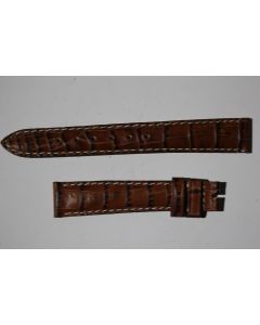 FREDERIQUE CONSTANT Bracelet montre cuir brun 16 mm