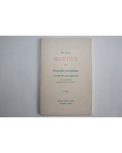 Frise Chronologique Allemande der kleine Martius 1962