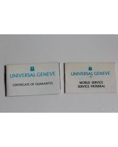 Garantie montre Universal Genève