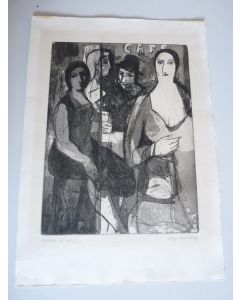 Geavure originale Olga Reiwald épreuve d'artiste