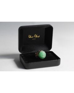 GILBERT ALBERT Bague argent et jade