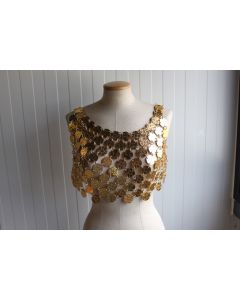 Gilet aluminium Design 1970 Jewellery Adrien Mann England
