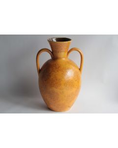 Grand Vase terre vernissée René NICOLE Poterie Savoyarde
