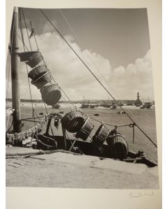Grande Photographie Finistère CAMARET Le Port BOREL