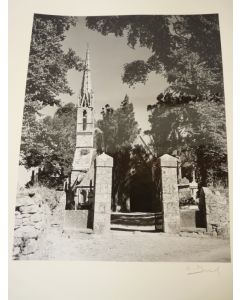 Grande Photographie Finistère SAINT NIC L’Église BOREL