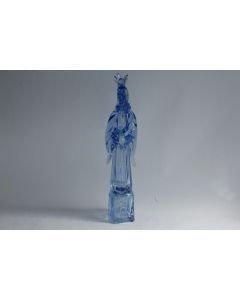 Grande sculpture Personnage Roi mage verre Murano