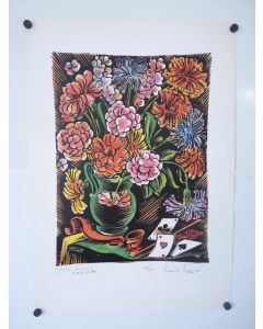 Gravure Brelan d'as Percival PERNET