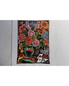 Gravure Brelan d'as Percival PERNET