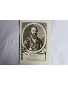 Gravure Johannes Kellerus XVIIe siècle Johannes Meyer Tigurine Zürich