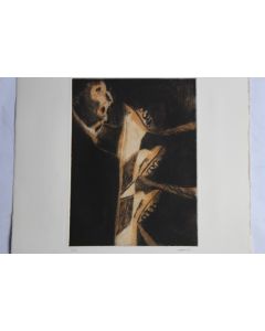 Gravure lithographiée Doroteo ARNÁIZ Bla, Bla, Bla