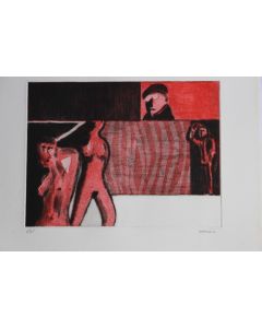 Gravure lithographiée Doroteo ARNÁIZ Sex Hit Boom