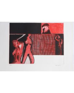 Gravure lithographiée Doroteo ARNÁIZ Sex Hit Boom