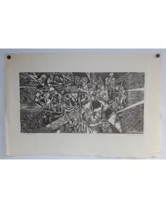 Gravure sur bois Franz BUCHER