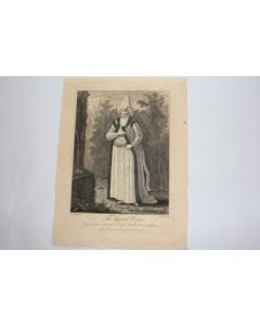 Gravure turque XVIIIe siècle The grand Vizir