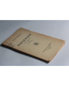 Hilaire Theurillat Inaugurales 1938