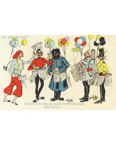Illustrateur OTTOFAPELLY (Italien) Satire Humour Guerre