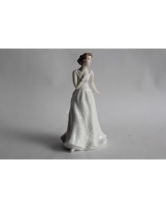 Figurine Femme porcelaine Royal Doulton Sentements Cherish HN4442