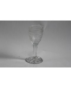 Verre à liqueur cristal XIXe siècle
