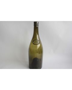 Ancienne bouteille verre soufflé vin SUC Simon