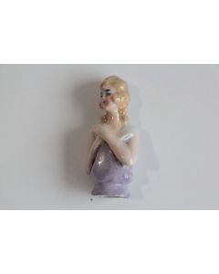 Demi figurine porcelaine Femme