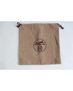 HERMES Sac à poussière Housse Dustbag 21,5 x 22 cm