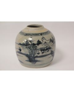 Ancien Pot à gingembre céramique Chine