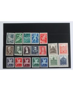 Timbres pays bas aux profit d'œuvres caritatives 1947-1948 neufs