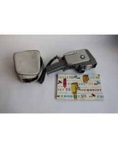 Ancienne Caméra Crouzet ST8 avec fascicule 1960-64 fonctionne