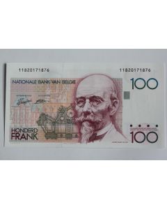 Billet 100 Francs Hendrik Beyaert Belgique neuf