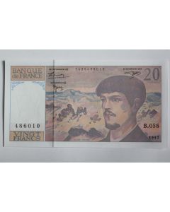 Billet 20 Francs Debussy 1997 B.058 France neuf
