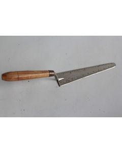 Ancien outil de mesure mètre et inch Truelle graduée