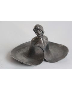 Vide poche WMF Femme Art Nouveau