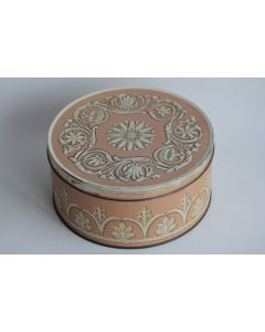 Boîte biscuits tôle lithographiée Huntley & Palmers England décor floral