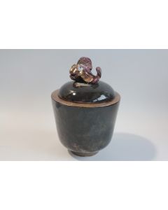 MENELIKA Boite céramique irisée Suisse