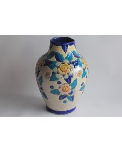 Vase grès Kéramis Charles CATTEAU D2542 Art Déco