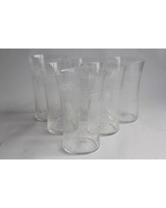 6 Gobelets cristal Pall Mall Lady Hamilton 12 cm