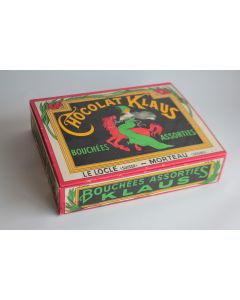 Boîte bois chocolats Klaus Morteau Cappiello