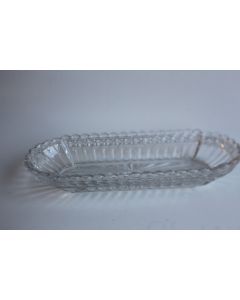 Saint-Louis vide poche cristal moulé 1900