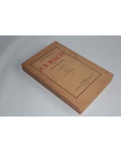 Livre J.S.Bach le musicien poète Albert Schweitzer