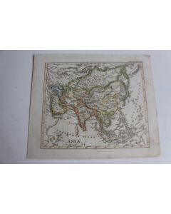 Carte géographique Asie 1835