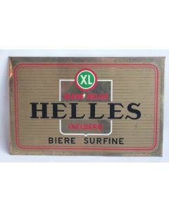 Ancienne publicité Bière Belge Helles